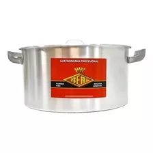 Cacerola Real Aluminio Reforzado Gastronómica Nº36 18 Litros