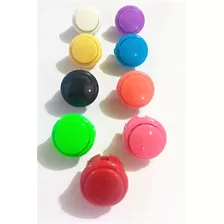 Kit 6 Botões Sanwa Paralelo 30mm / 24mm