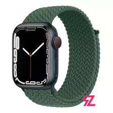  Correa Trenzada Para Apple Watch Velcro 38 40 41 42 45 Se +