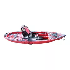 Caiaque Caiaker Tarpon Pequeno 2.55 Vermelho