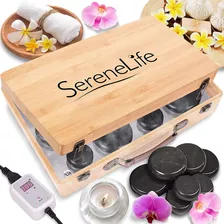 Piedras Para Masajes Juego 12 Serenelife Pslmsgst65.5