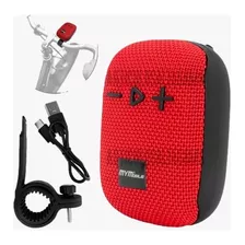 Parlante Bluetooth Recargable Con Soporte Para Moto / Bici