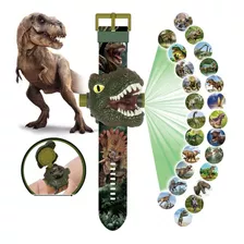 Relógio Projetor Infantil Dinossauro Tiranossauro Rex