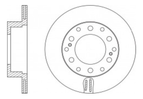 Par Disco De Freno Trasero Toyota Fortuner 2.8 2015-2020 Foto 4