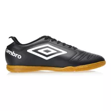 Chuteira Masculina Futsal Class Umbro Cor Preto/branco Tamanho 39