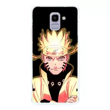 Capinha Compatível Samsung J6 Naruto Fogo