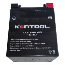 Batería Royal Enfield Ytx14 Ahl Gel