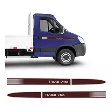 Faixa Iveco Daily 70c17 Truck 7 Ton Cabine Simples