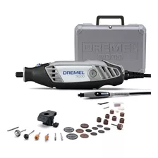 Retífica Dremel 3000 130w 110v+30 Peças+ Eixo+ Guia Dremel