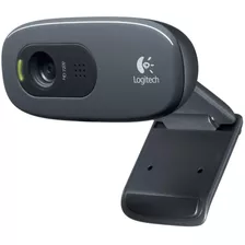 Webcam Logitech C270 Hd 1280x720p 30 Fps C/ Microfone !