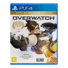 Overwatch Game Of The Year Blizzard Entertainment Ps4 Físic