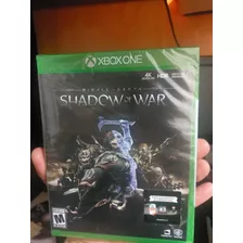 Xbox One Shadows Of War Nuevo Sellado Vendo Cambio