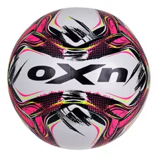 Bola De Futsal Oxn Victory 2 Fuse - Branco E Rosa 