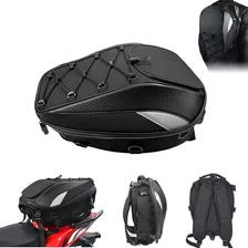 Bolsa De Asiento De Motocicleta Bolsa De Cola Mochila Casco