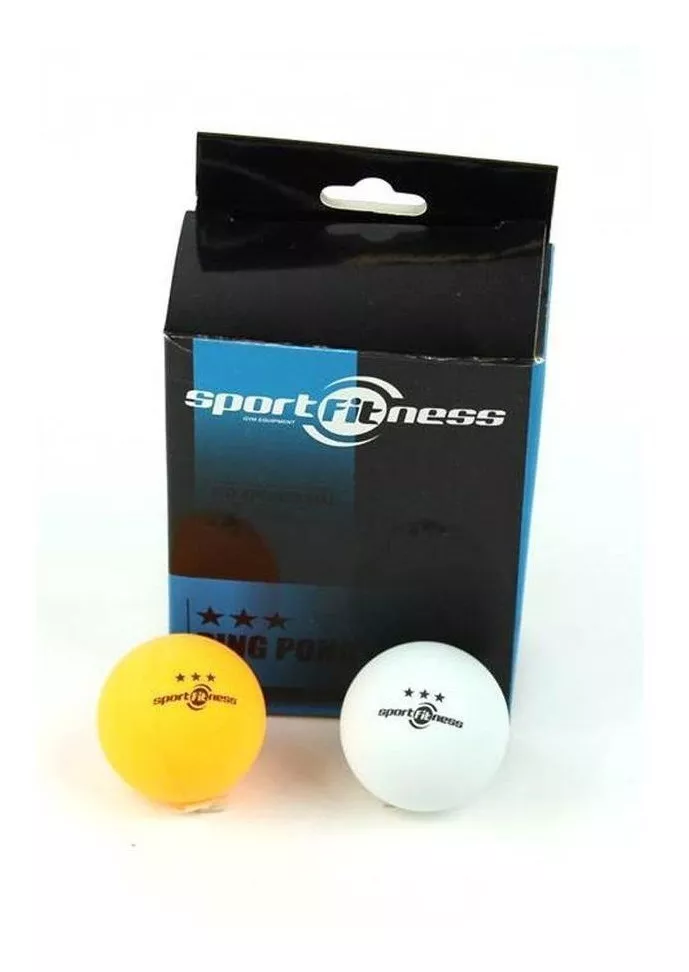 Pelotas Ping Pong X 6 Unidades 3 Estrellas Caja Sportfitness