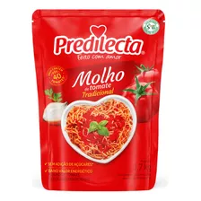 Molho De Tomate Refogado Tradicional Predilecta Sem Glúten Em Sachê 1.7 Kg