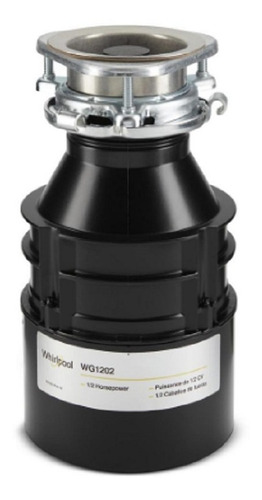 Triturador De Desperdicios Whirlpool  1/2 Hp Modelo Wg1202xh