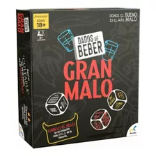 Novelty Corp Gran Malo Juego De Mesa Dados Del Beber