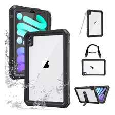 Funda Impermeable Transparente Con Tira Para iPad Mini 6