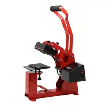 Estampadora Transfer Manual Microtec Pp-10a Roja Y Negra 120v/220v