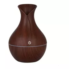 Humidificador De Aire Difusor De Aromaterapia Ultrasonico Color Marrón Oscuro