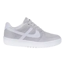 Tenis Casual Panam 0358 Gris Claro Caballero Vintage Clasico