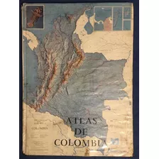 Atlas De Colombia 1966 Buen Etado