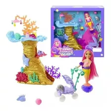 Boneca Chelsea Playset Sereia Barbie Mermaid Power - Mattel