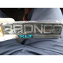 Ford Bronco Emblemas Laterales  Ford Bronco