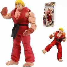 Ken Street Fighter Action Figure Neca Articulada 18cm