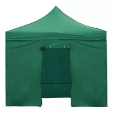 Paredes De Gazebo En Poliéster/pvc Arye Calidad Super Ofeta Color Verde