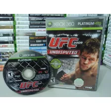 Ufc 2009 Undisputed Xbox 360 Jogo Original