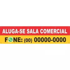 Faixa Aluga-se Salas Comerciais 2mt X 50cm Modf09