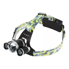 Linterna Frontal Minera Waterdog 750lumens Recargable Color De La Luz Blanco