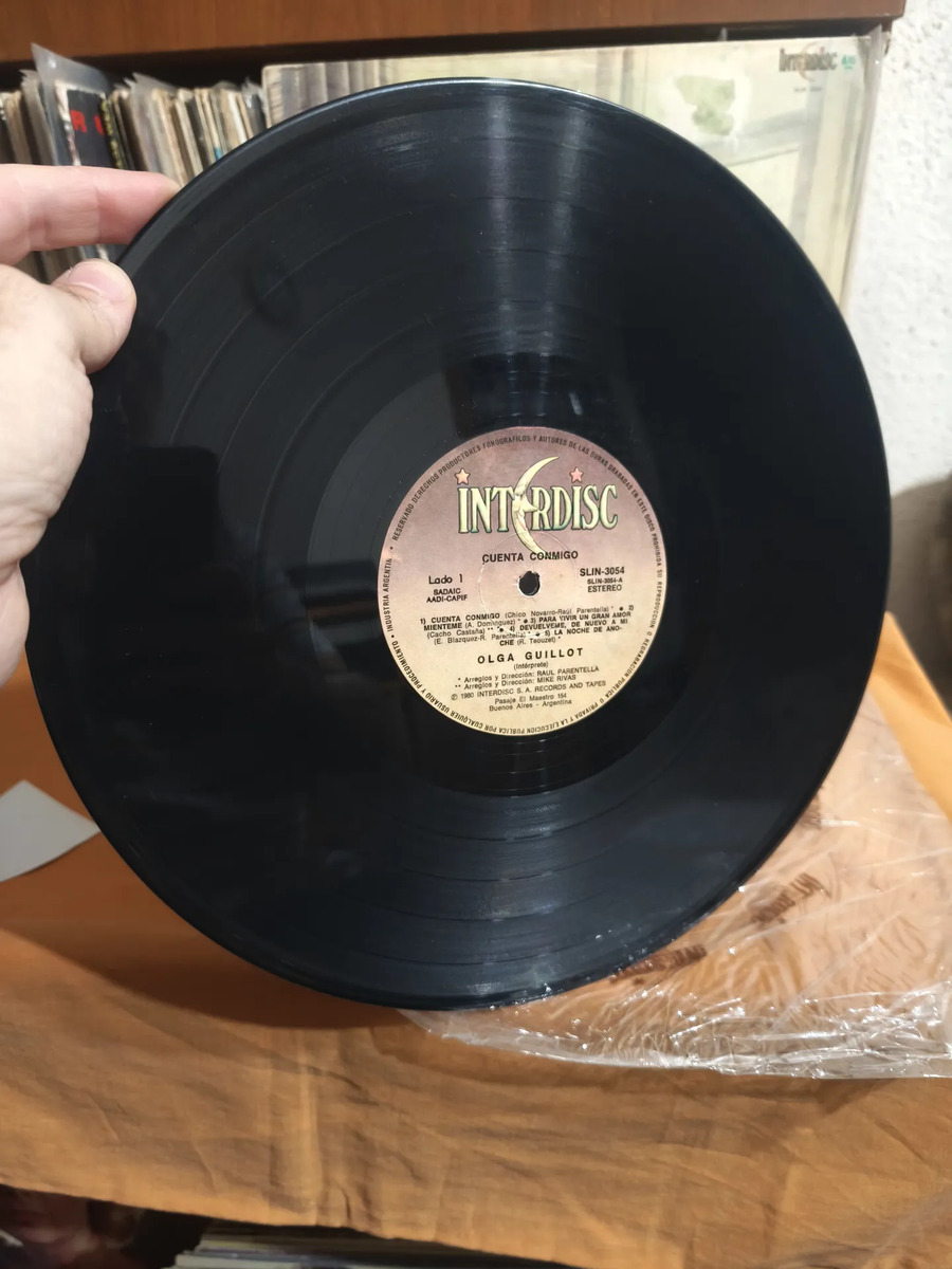 Olga Guillot - Cuenta Conmigo - vinilo 1980
