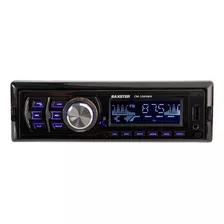 Radio De Auto Baxster Cm1503ma Con Usb, Bluetooth Y Lector De Tarjeta Sd