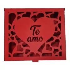 Cajita Regalo Sorpresa Mdf Caja Mdf Madera Personalizada