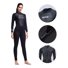 Feminina Roupa De Mergulho Térmica De Neoprene 3mm