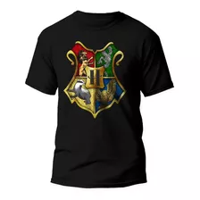 Playera Para Hombre O Mujer Harry Potter Emblema De Hogwarts