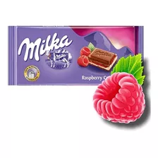 Chocolates Importados Polônia - Milka - Raspberry Creme 100g