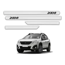 Friso De Lateral Porta Peugeot 2008 Branco Nacré 2020 2021