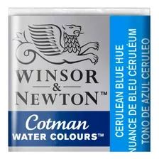 Aquarela Cotman W&n Pastilha 139 Cerulean Blue Hue