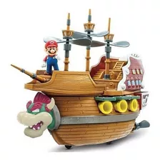 Super Mario Playset Deluxe Navio Bowser Ship Candide 3021