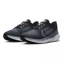 Tenis De Running Hombre Nike Winflo 9 Gris/azul Color Negro/pizarra Cenizo/hechizo Rosa/blanco Talla 29.5 Mx