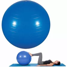 Bola De Pilates Yoga 65cm Azul Ahead Sports