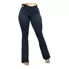 Calça Bailarina K2b Modelo Flare Tecido Grosso Original 