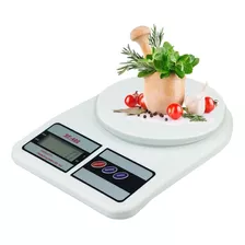 Balança Cozinha Digital Precisão Sf-400 Até 10kg Branco Top Capacidade Máxima 10 Kg