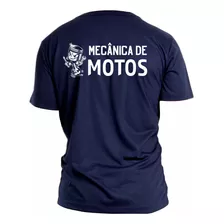 Camiseta Mecânica De Motos Manga Curta Uniforme Profissional