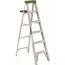 Louisville Ladder 6-pie De Aluminio Escalera De Mano, 225 Li
