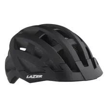 Casco Lazer Petit Dlx Black + Led (50-56) Color Negro Talla S